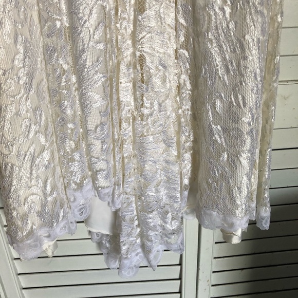 Vintage J.Harris Tea Length Formal Dress Size 5/6 - Picture 5 of 7